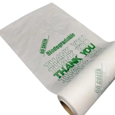 품질  Vest Carrier Biodegradable Reusable Shopping Bags Compostable Pollution Free 공장