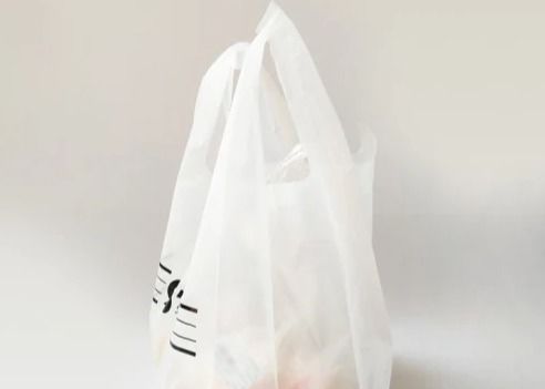HDPE LDPE 플라스틱 웨스트 휴대용 가방 흰색 플라스틱 티셔츠 쇼핑 가방