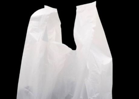 HDPE LDPE 플라스틱 웨스트 휴대용 가방 흰색 플라스틱 티셔츠 쇼핑 가방