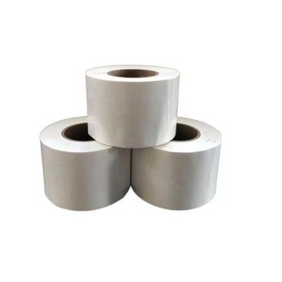 LDPE 백색 수축 랩 테이프 100mm 너비 30m 길이 3' 플라스틱 코어