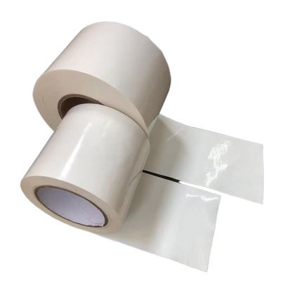 LDPE 백색 수축 랩 테이프 100mm 너비 30m 길이 3' 플라스틱 코어