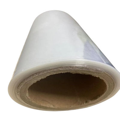 60 Gauge Clear POF Shrink Wrap Film Polyolefin Centerfold Shrink Film Roll 60 가이즈 맑은 POF 수축 랩 필름 폴리올레핀 중앙 접힌 수축 필름 롤
