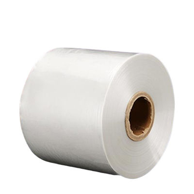 60 Gauge Clear POF Shrink Wrap Film Polyolefin Centerfold Shrink Film Roll 60 가이즈 맑은 POF 수축 랩 필름 폴리올레핀 중앙 접힌 수축 필름 롤
