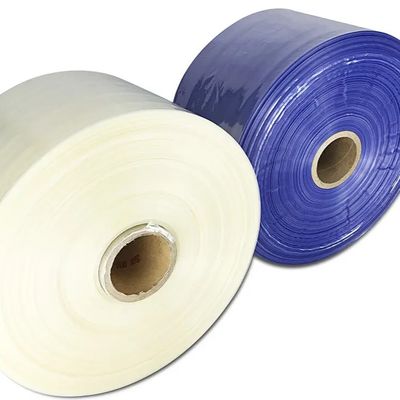 20μM 두께 중앙에 접힌 PVC 수축 랩 필름 롤 선물 바구니 통