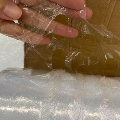 투명한 LDPE 스트레치 필름 420mm x 1200m 전 스트레치 팔렛 랩