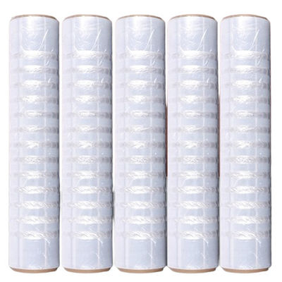 투명한 LDPE 스트레치 필름 420mm x 1200m 전 스트레치 팔렛 랩