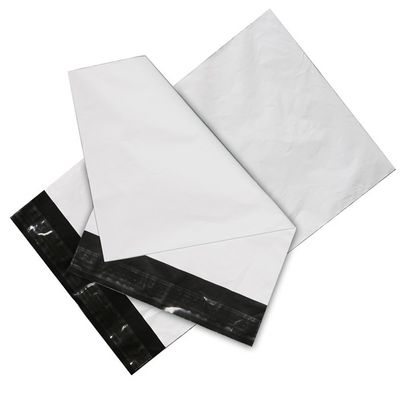 50 미크론 LDPE 백색 폴리 메일러 봉투 전자 비즈니스용 배송 가방