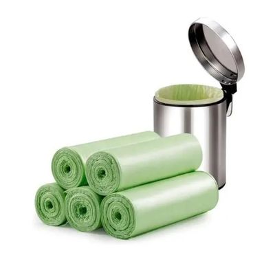 환경 친화적 인 생물 분해성 강아지 똥 봉지 롤 PLA PBAT 재료