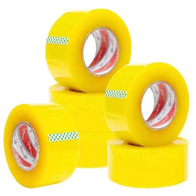 소음 적 접착성 BOPP 포장 테이프 덤보 롤 0.05mm 두께